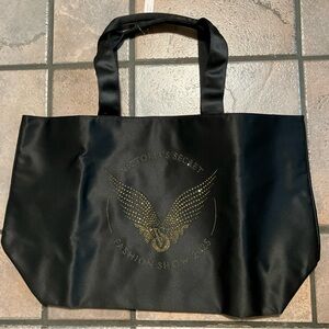 Victoria's Secret Black and Gold Fashion Show Tote